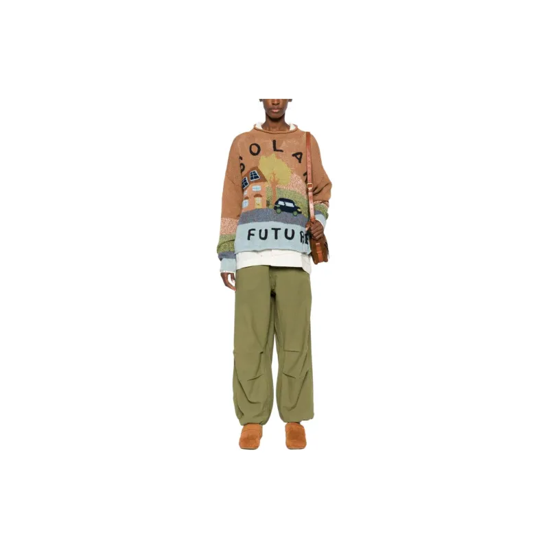 Story Mfg Paco Loose cut Trousers-2