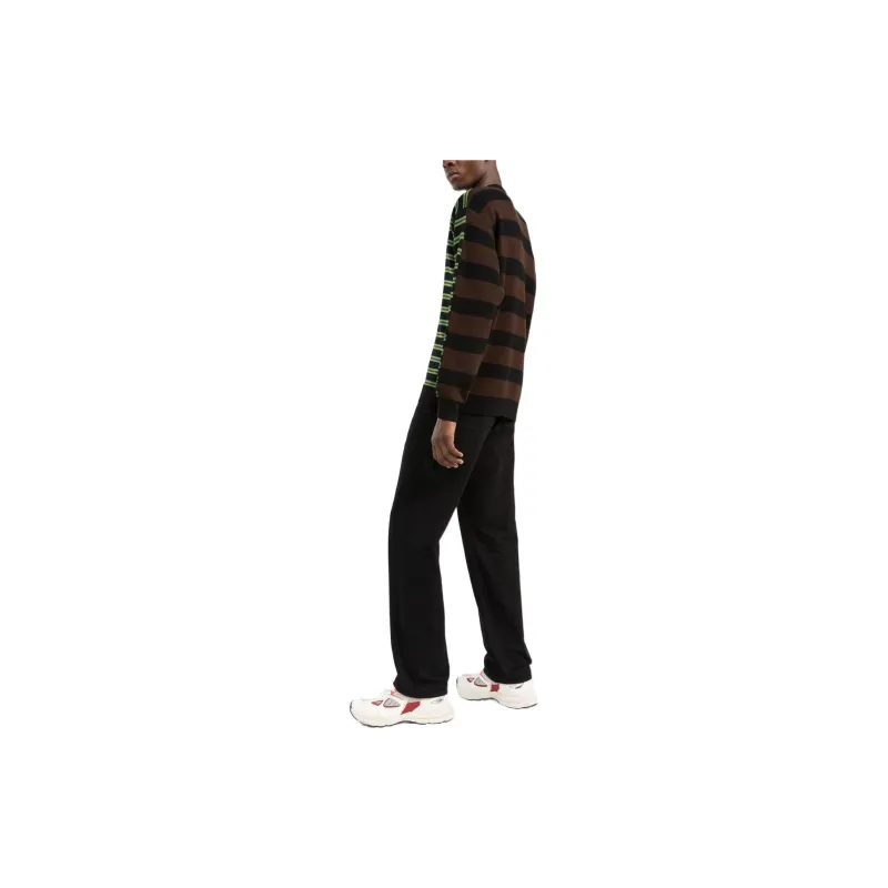 KENZO Long Sleeved Striped Cardigan-3