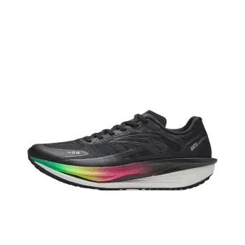 Anta Anti Slip Wear Resistant Low Top Sprint Long Distance Running Training Marathon Running Shoes Men's Black