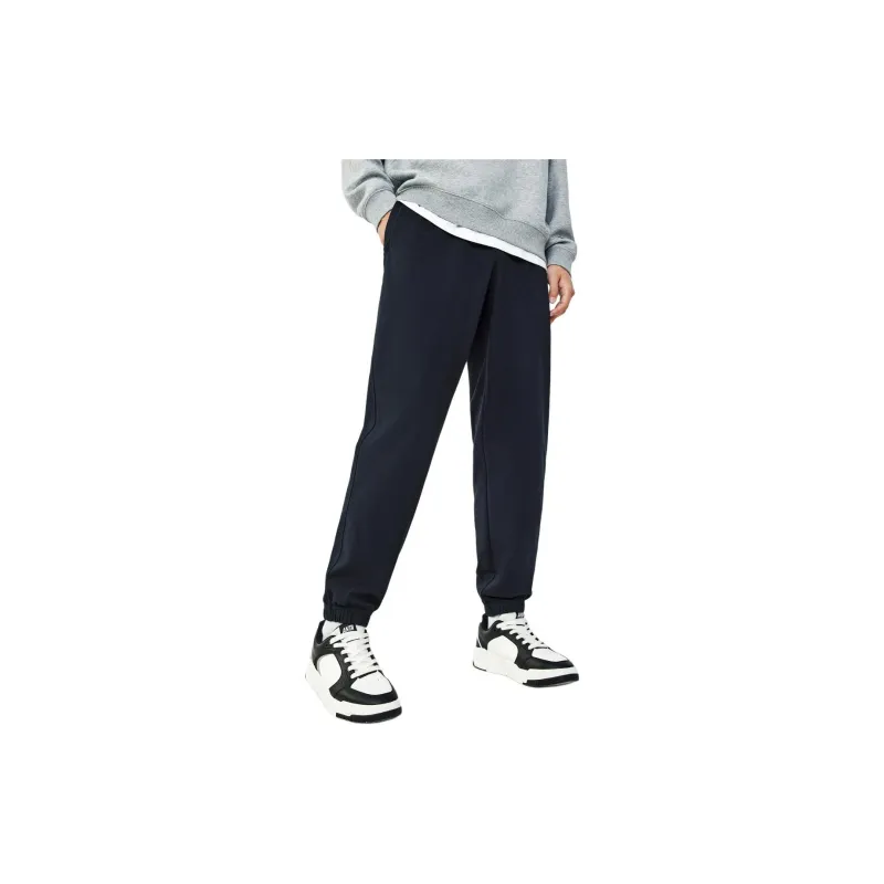 Anta Sports Life Collection Casual Pants Men's Basic Black-3