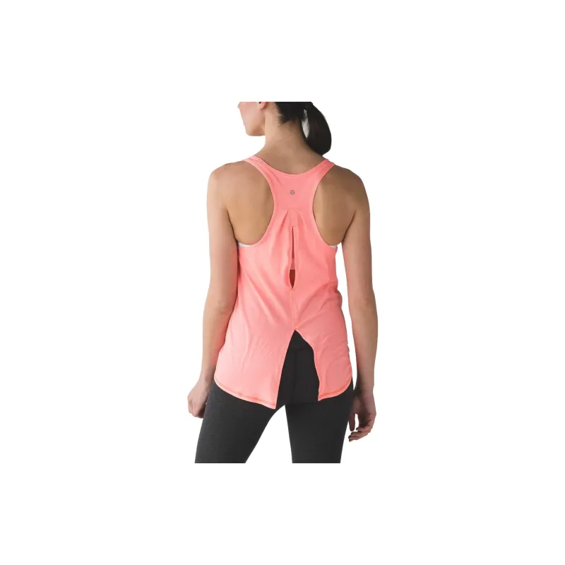 Lululemon Salute The Sun Sport Vests Women's Pink-1