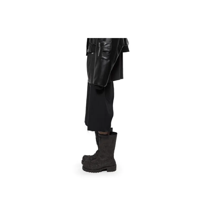 ARNODEFRANCE Casual Shorts Unisex Black-4