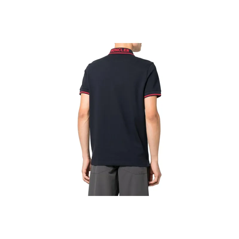Moncler Polo Shirts Men Black-3