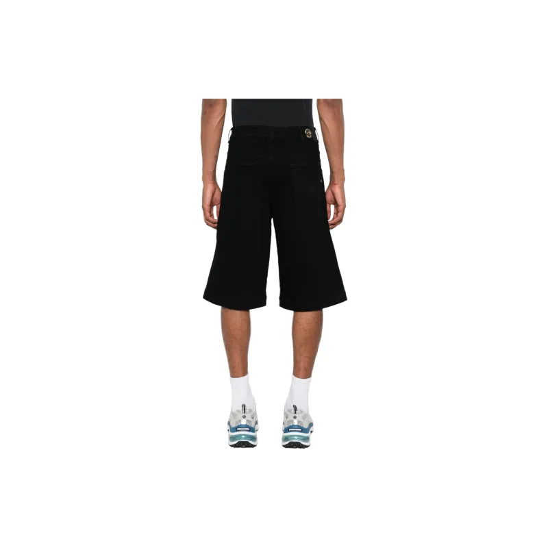 VERSACE JEANS COUTURE SS24 Denim Shorts Men's Black-2