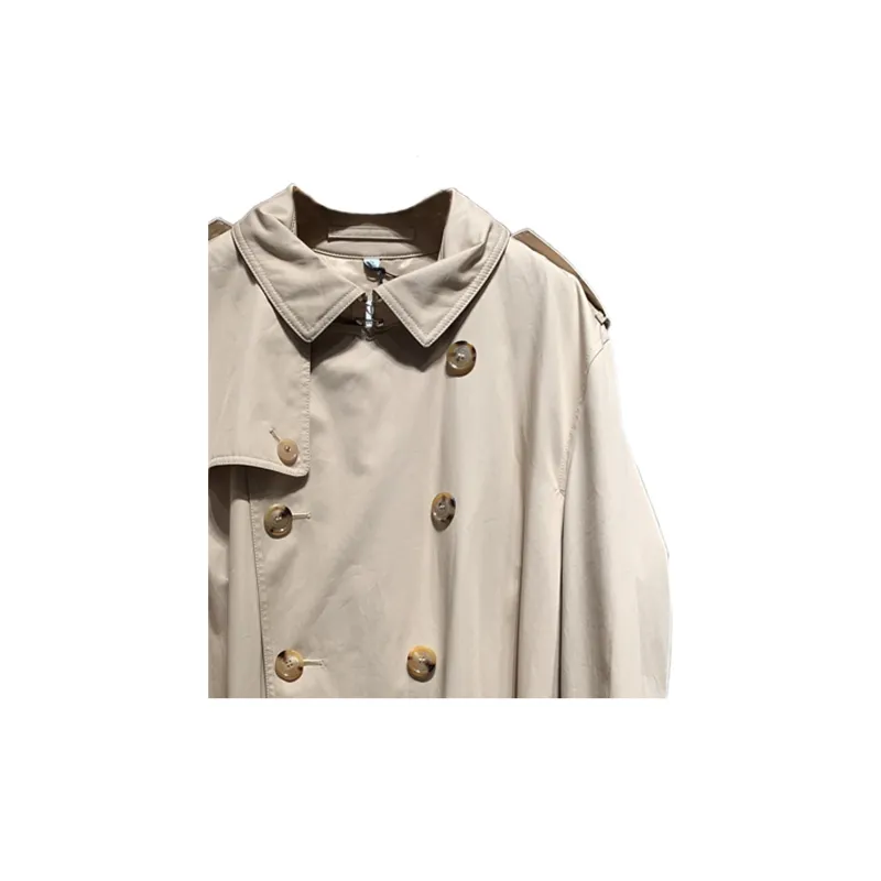 Burberry FW23 Trench Coat Men's Beige-6