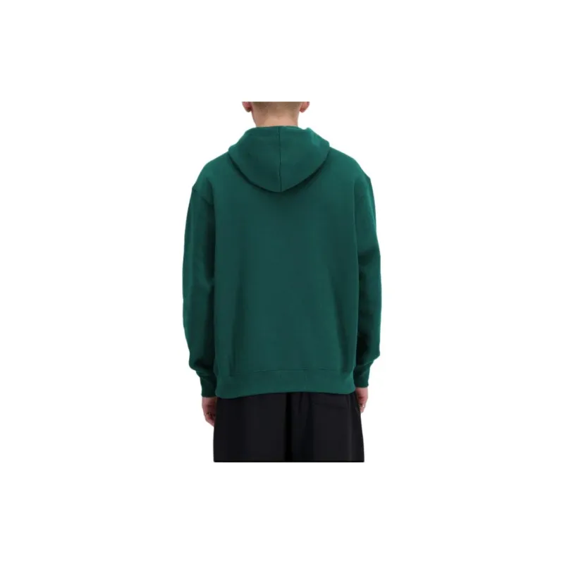 New Balance Logo Printed Drawstring Hoodie-4