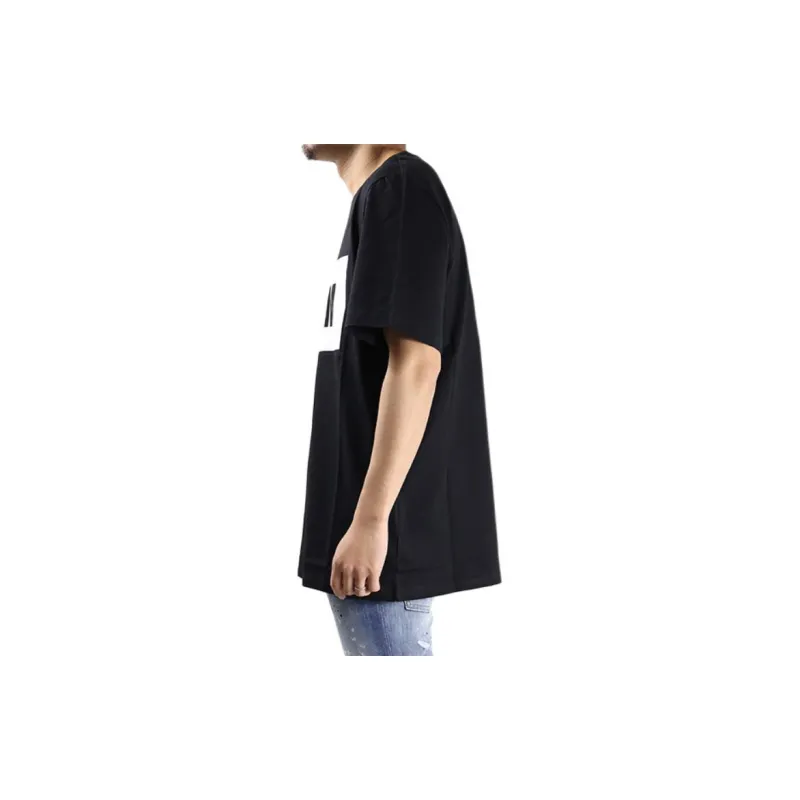 MSGM Logo print Cotton T shirt-2