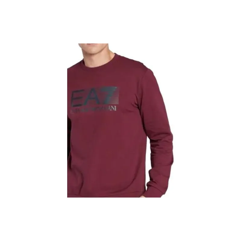 EMPORIO ARMANI EA7 Sweaters Men Deep Red-4
