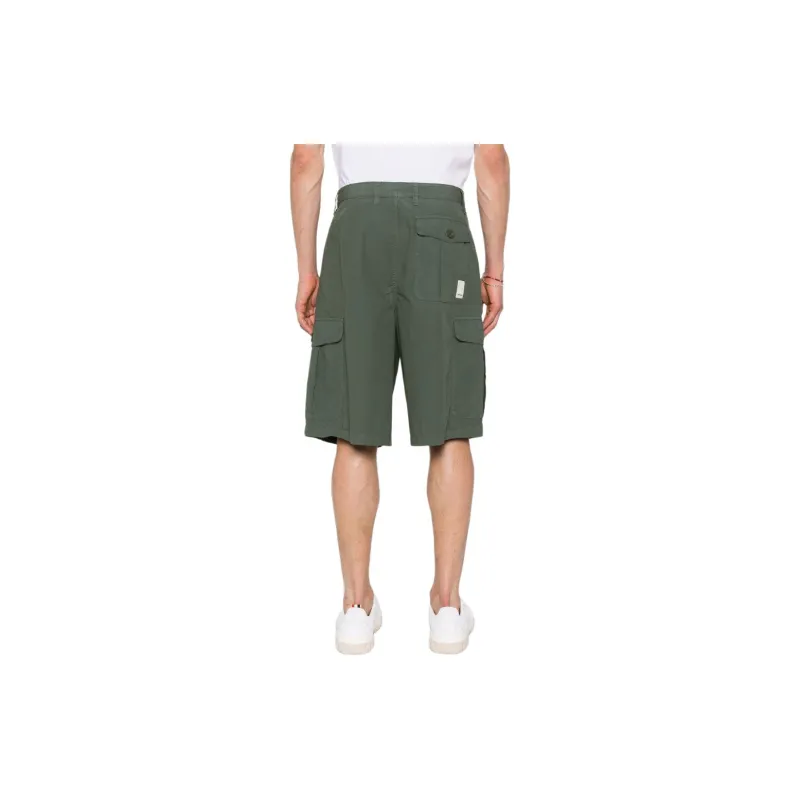EMPORIO ARMANI Logo Patch Cargo Shorts-2