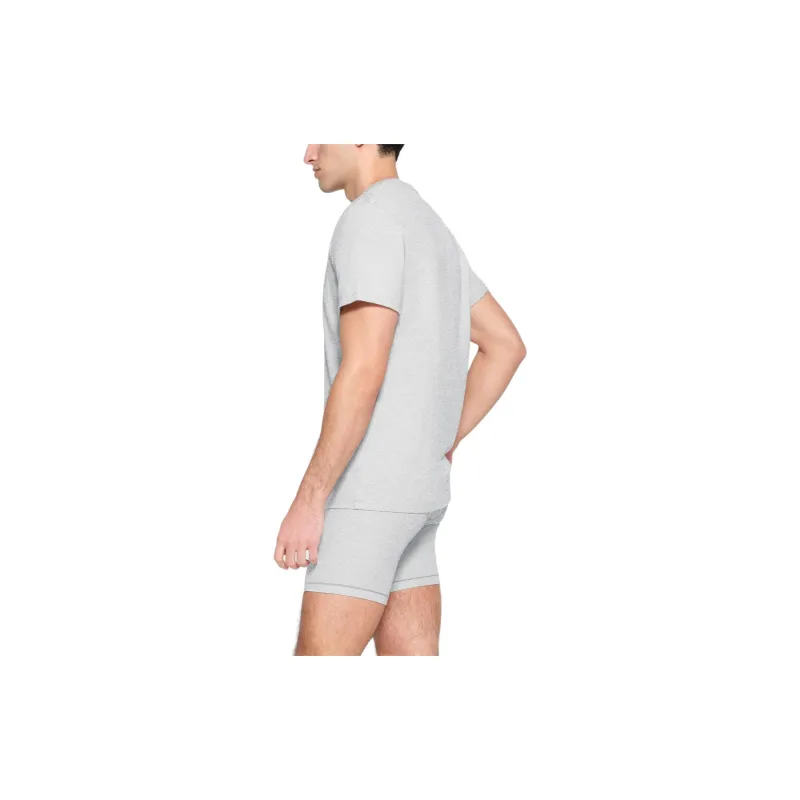 SKIMS MENS CLASSIC T SHIRT T Shirt Men's LIGHT HEATHER GREY/Light Heather Gray-3