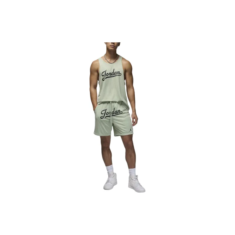 Jordan Flight MVP Casual Shorts Men's Light Green-1