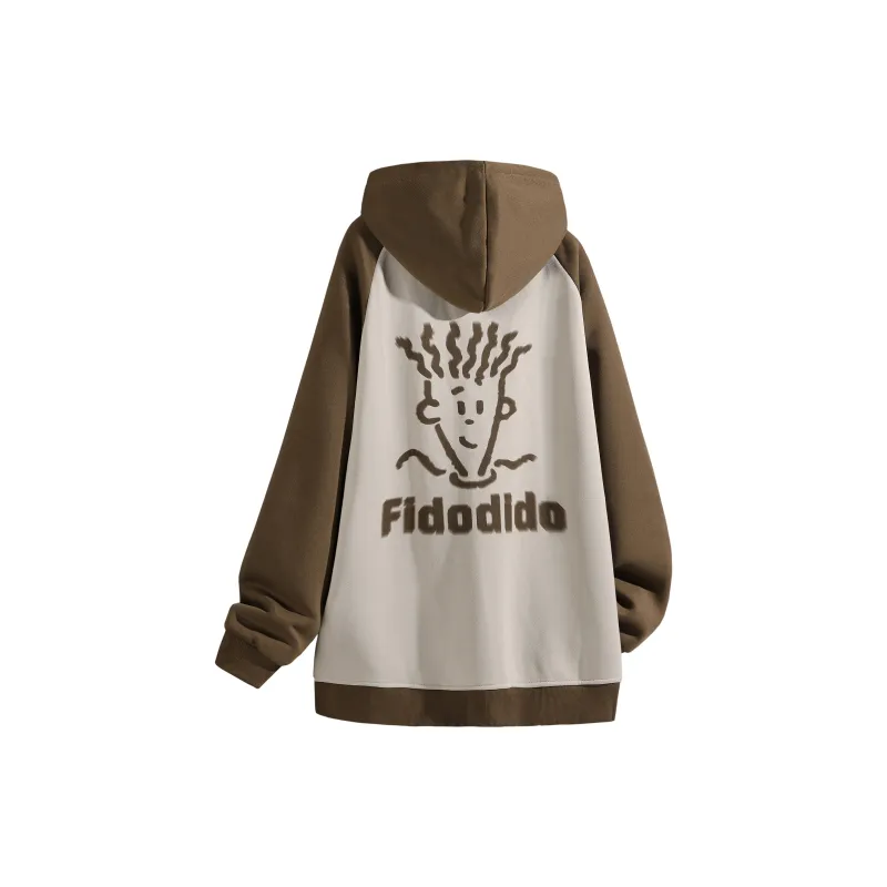 FIDO DIDO Sweatshirt Jacket Unisex-17