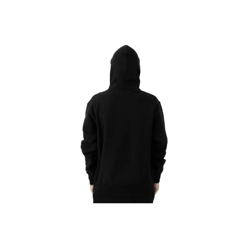 Champion Hooded Cardigan Sweatshirt US Version Unisex Black-4