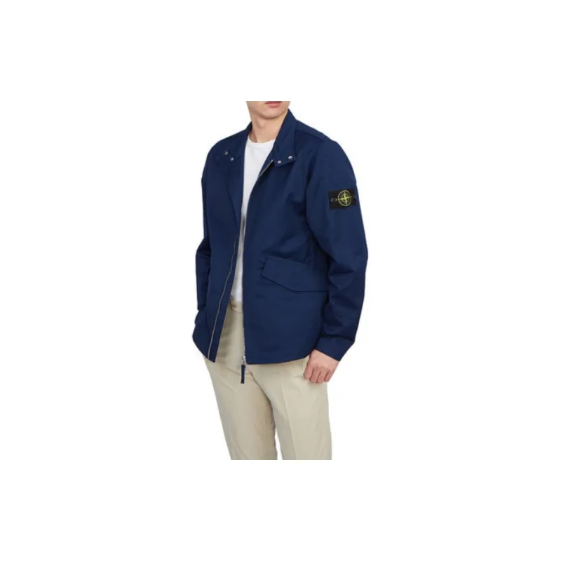 STONE ISLAND Jackets & Coats Men's Marine Blue-3