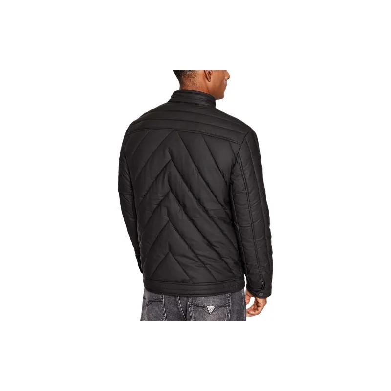 GUESS Jackets Coats Men's Black-3