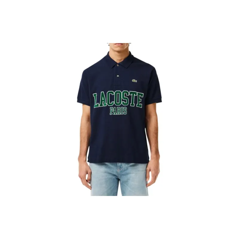 LACOSTE Logo appliqué Polo Shirt-1