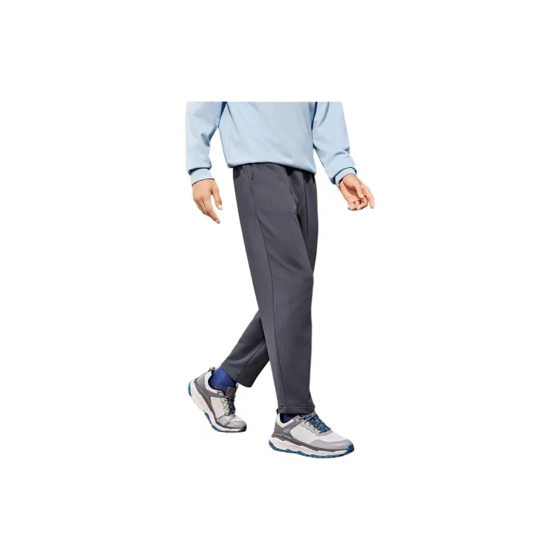 Skechers Sports Life Collection Knitted Sports Pants Men's Odyssey Gray-3