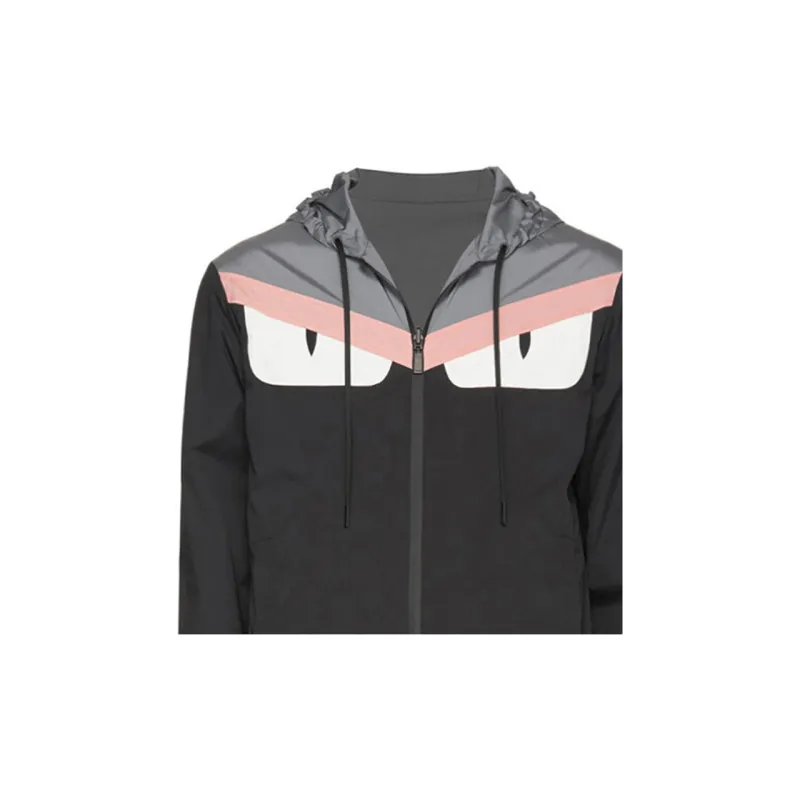 FENDI Jackets Men Black-5