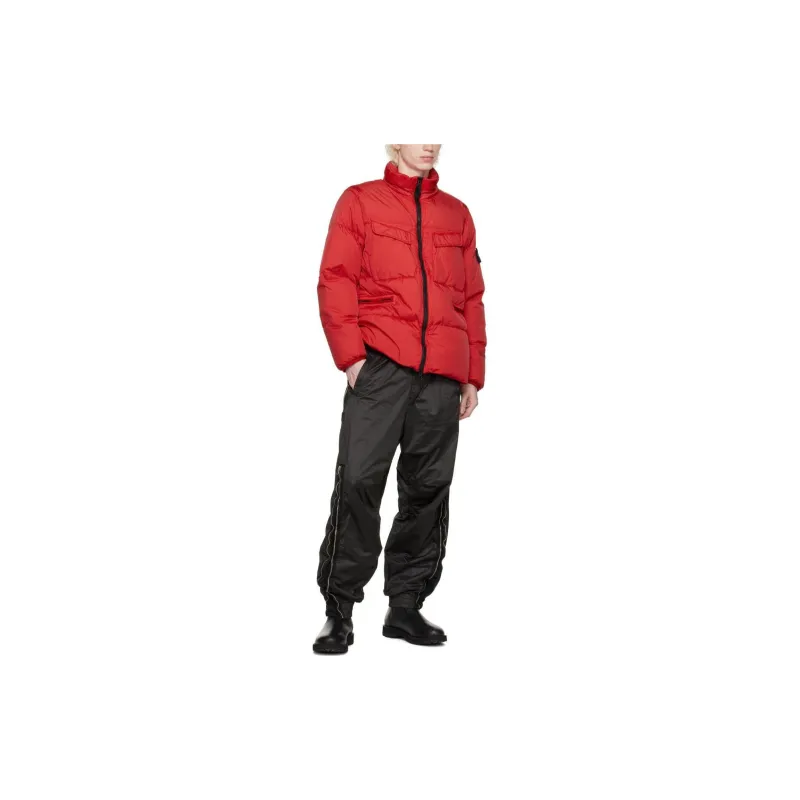 STONE ISLAND Down Jacket Men's Red-2