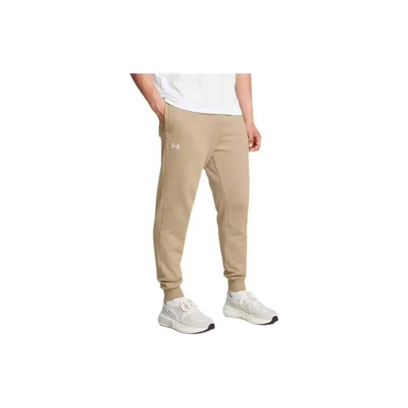 Under Armour Rival Fleece Knitted Sweatpants Men's Khaki-2