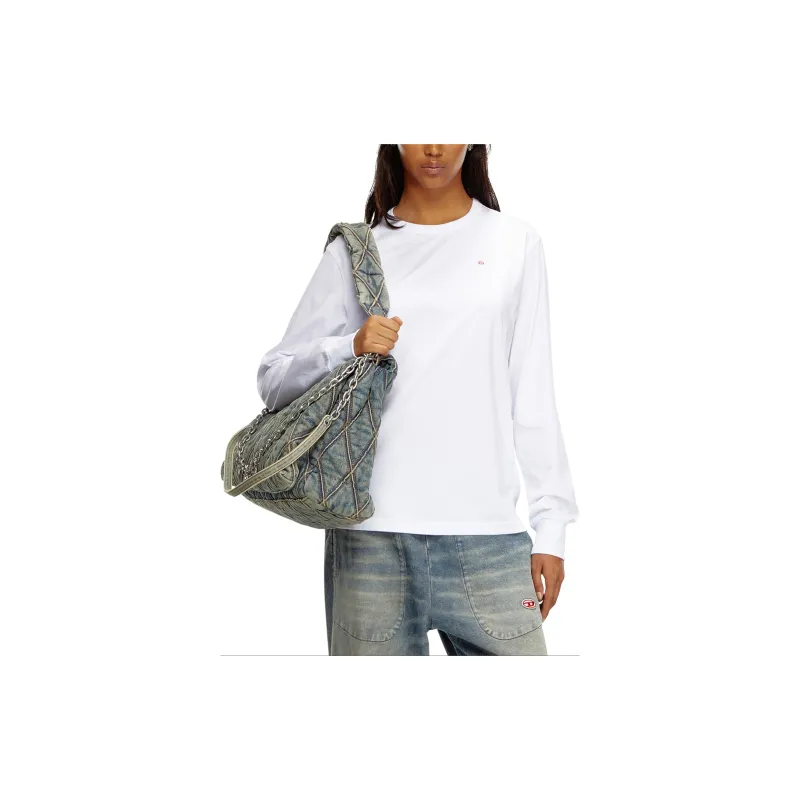 DIESEL FW24 T Shirt Unisex White-3