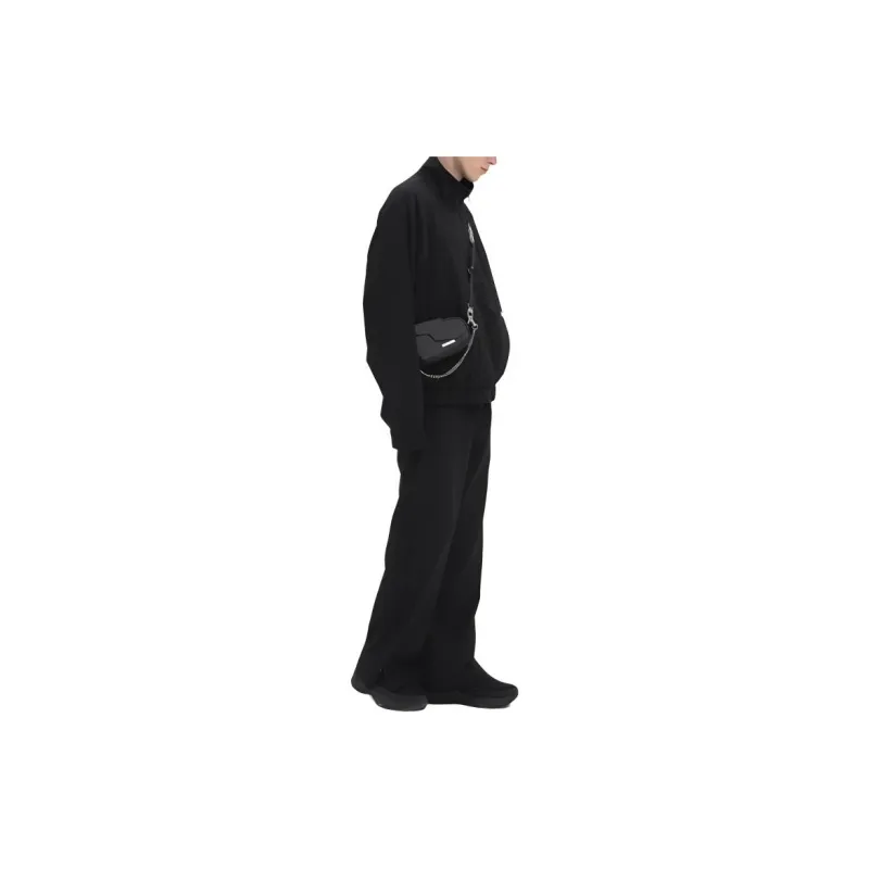 C2H4 Casual Pants Unisex Black-3