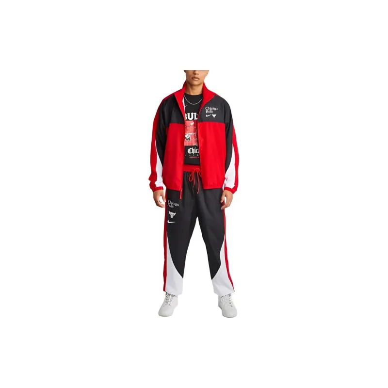 Nike Chicago Bulls Starting 5 Courtside Casual Sportswear Chicago Bulls Men's University Red-3