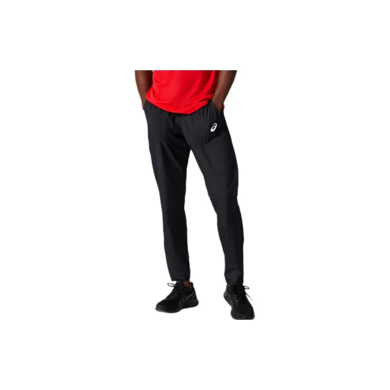 Asics SILVER WOVEN Casual Pants Men Black-1