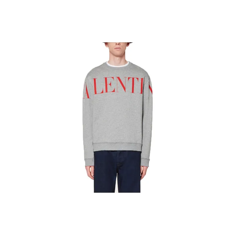 Valentino Sweatshirts Men Gray-1