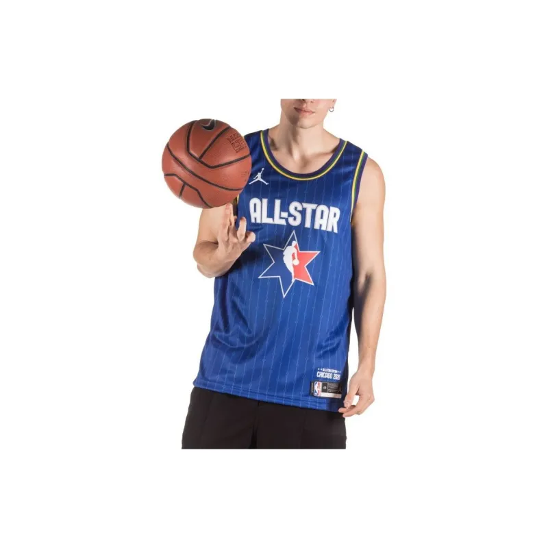 Jordan NBAAll-Star Edition Swingman Jersey - Giannis Antetokounmpo Basketball Jerseys Men's Blue-3