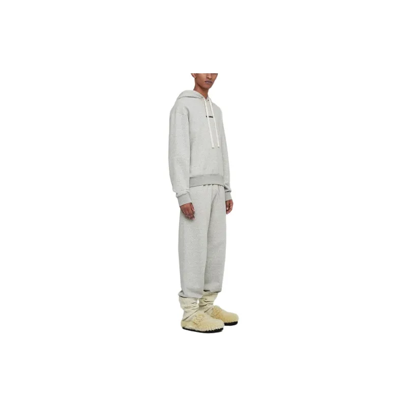 JIL SANDER + Logo Tag Drawstring Track Pants-3