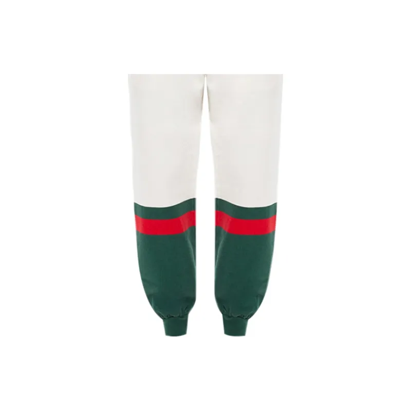 GUCCI Knitted Sweatpants Men's White-5