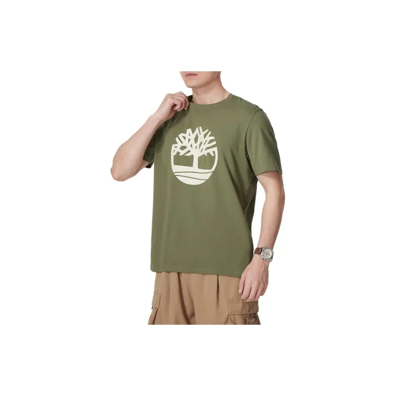 Timberland T Shirts Men Green-3