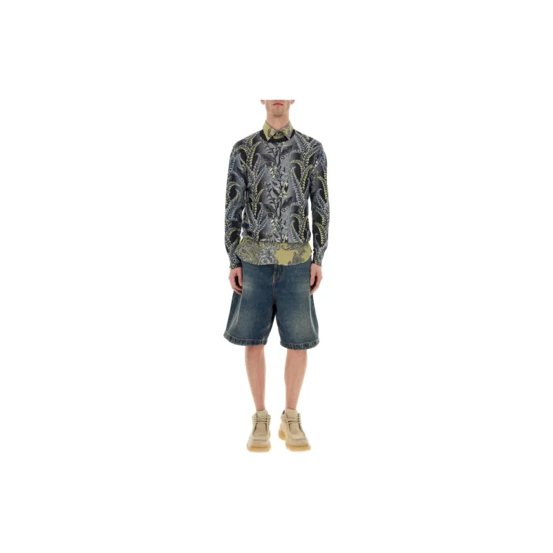 ETRO Graphic Printed Buttoned Shirt-2