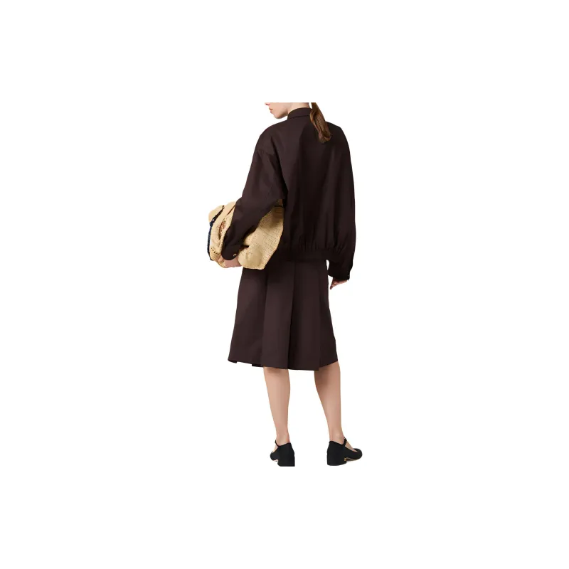 MIU MIU Jackets Unisex Cocoa Brown-4