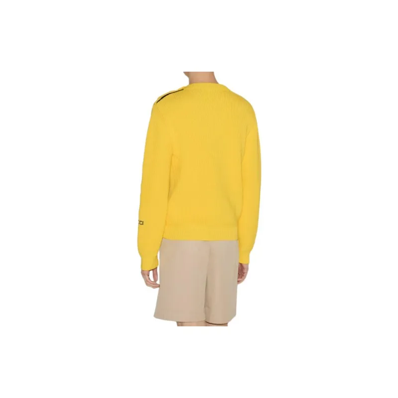 GUCCI Sweaters Men Yellow-3