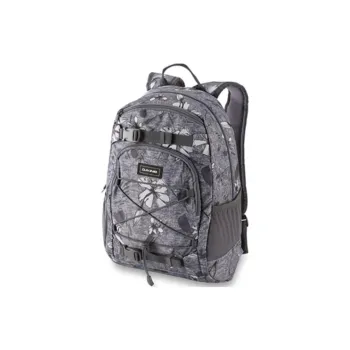 Dakine Polyamide Backpack Small Size Men's Gray With Floral Pattern