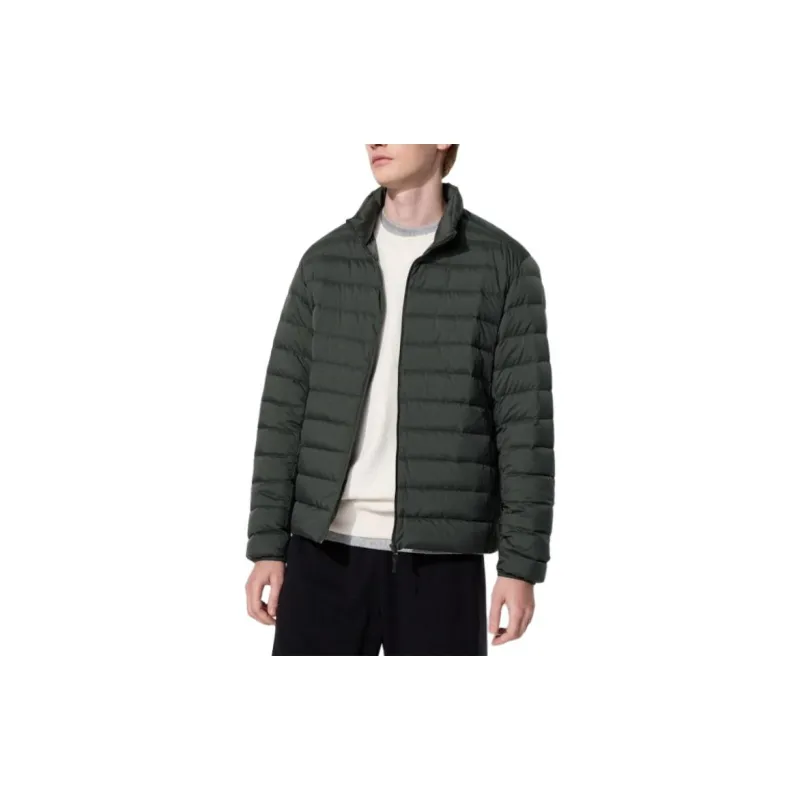 UNIQLO Down Jacket Men's Dark Olive-1