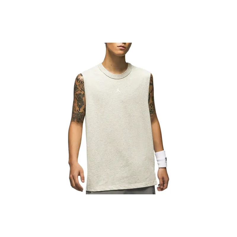 Jordan Sport Tank Tops Men's Heather Gray-2