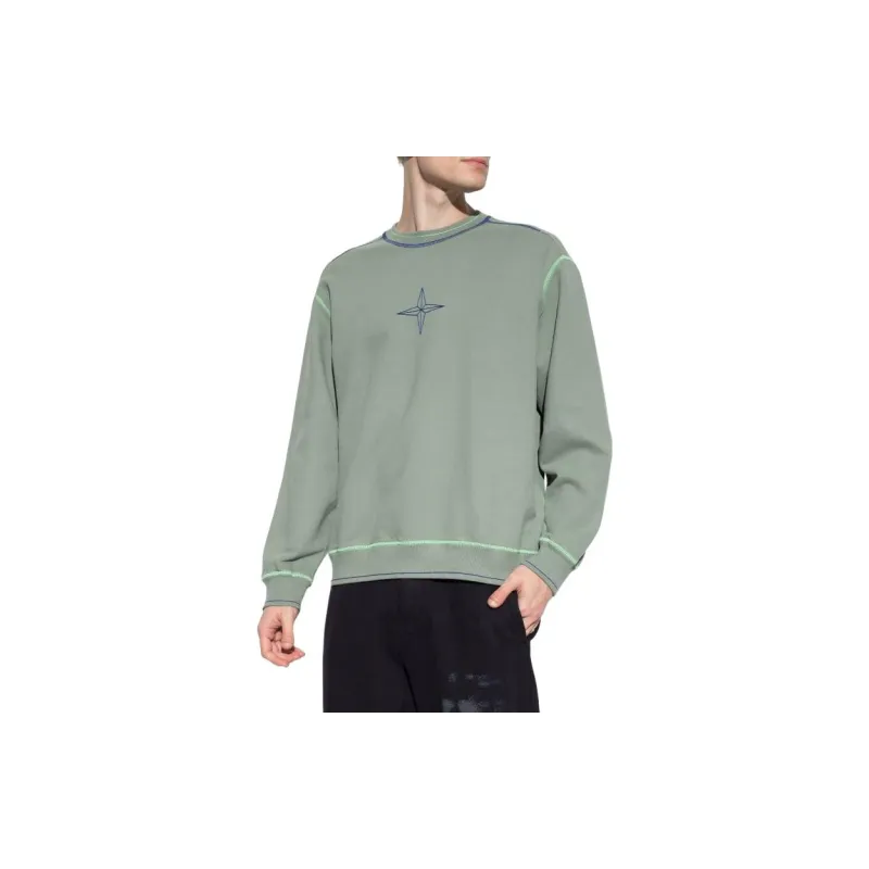 STONE ISLAND Sweatshirt Men's Green-2