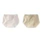 A Set-Sweet Jacquard-White+Grass Green (2 Pack)
