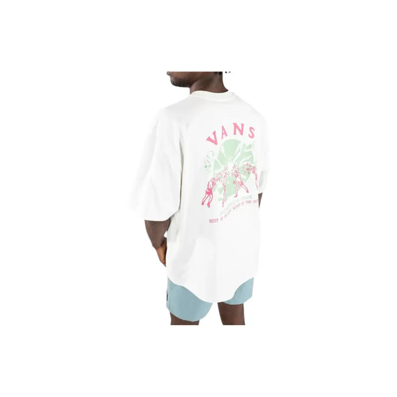 Vans RUMBLE RECORDS T-Shirts Men White-6