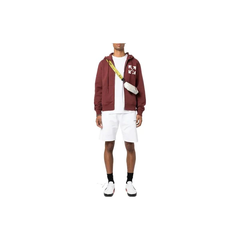 OFF WHITE Single Arrow Pocket Sweatshorts-1