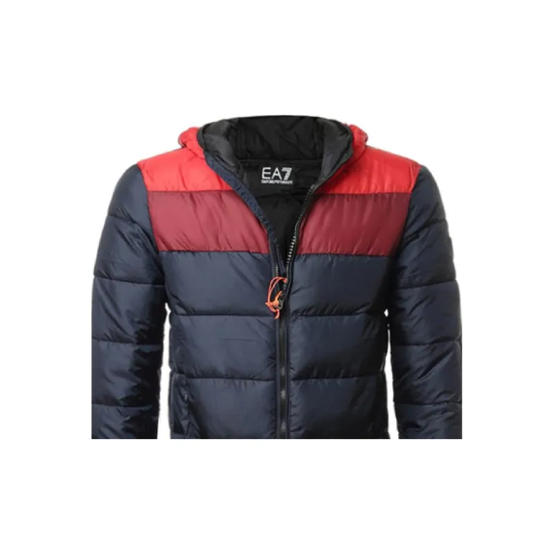 EMPORIO ARMANI EA7 Puffer Jacket Men's Dark Blue-1