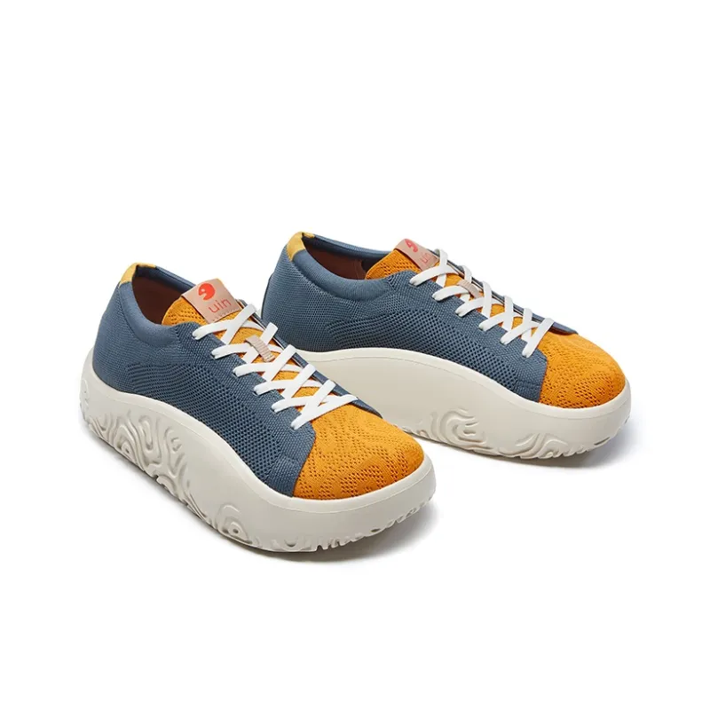 U.IN Art Collection Low-Top Skateboard Shoes Men's-1