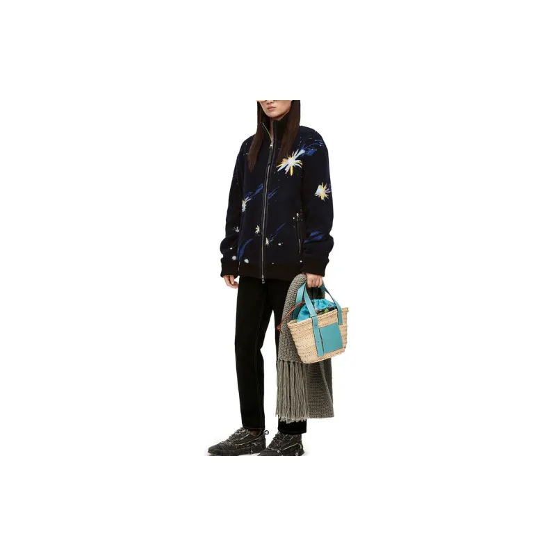 LOEWE X Howl's Moving Castle Jackets Unisex Dark Blue-2