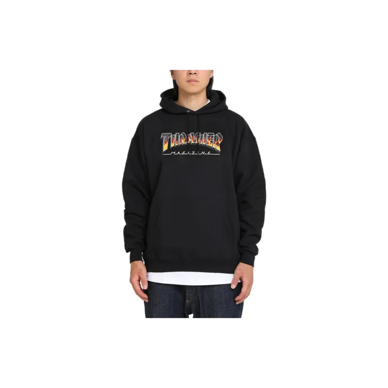 Thrasher Sweatshirts Men Black-2