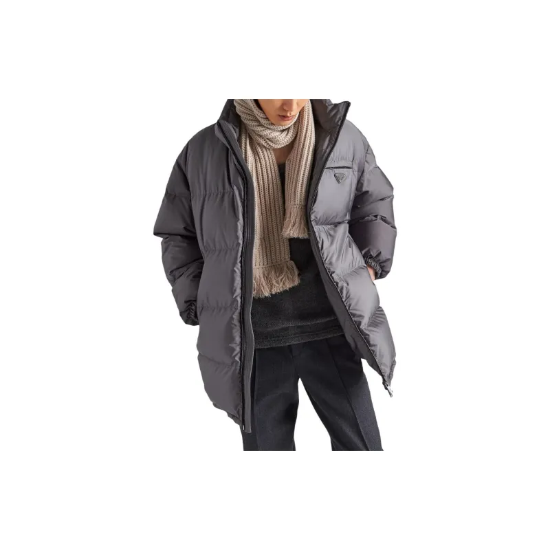 PRADA FW23 Jackets Coats Men's Gray-2