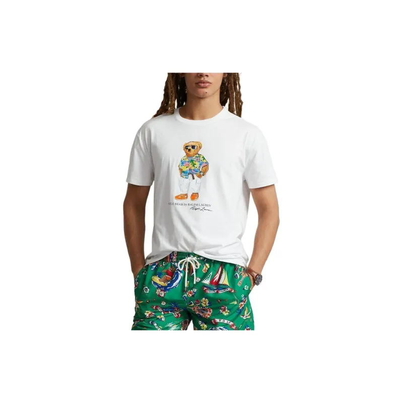 Polo Ralph Lauren Polo Bear print Cotton T shirt-1