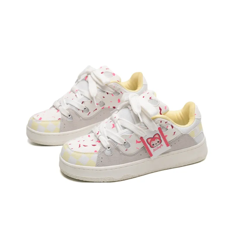 ALI THE FOX Abrasion Resistant Balance Lightweight Low Top Skateboard Shoes Unisex-7